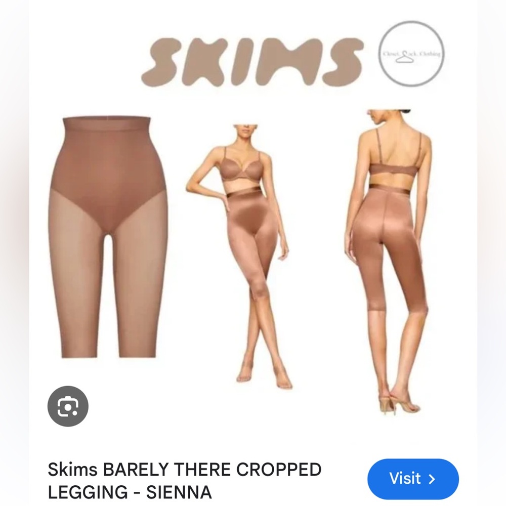 Skims BARELY THERE CROPPED LEGGING | SIENNA